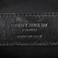 Saint Laurent 80s Quilted Vanity Chain Bag Interior Stamp