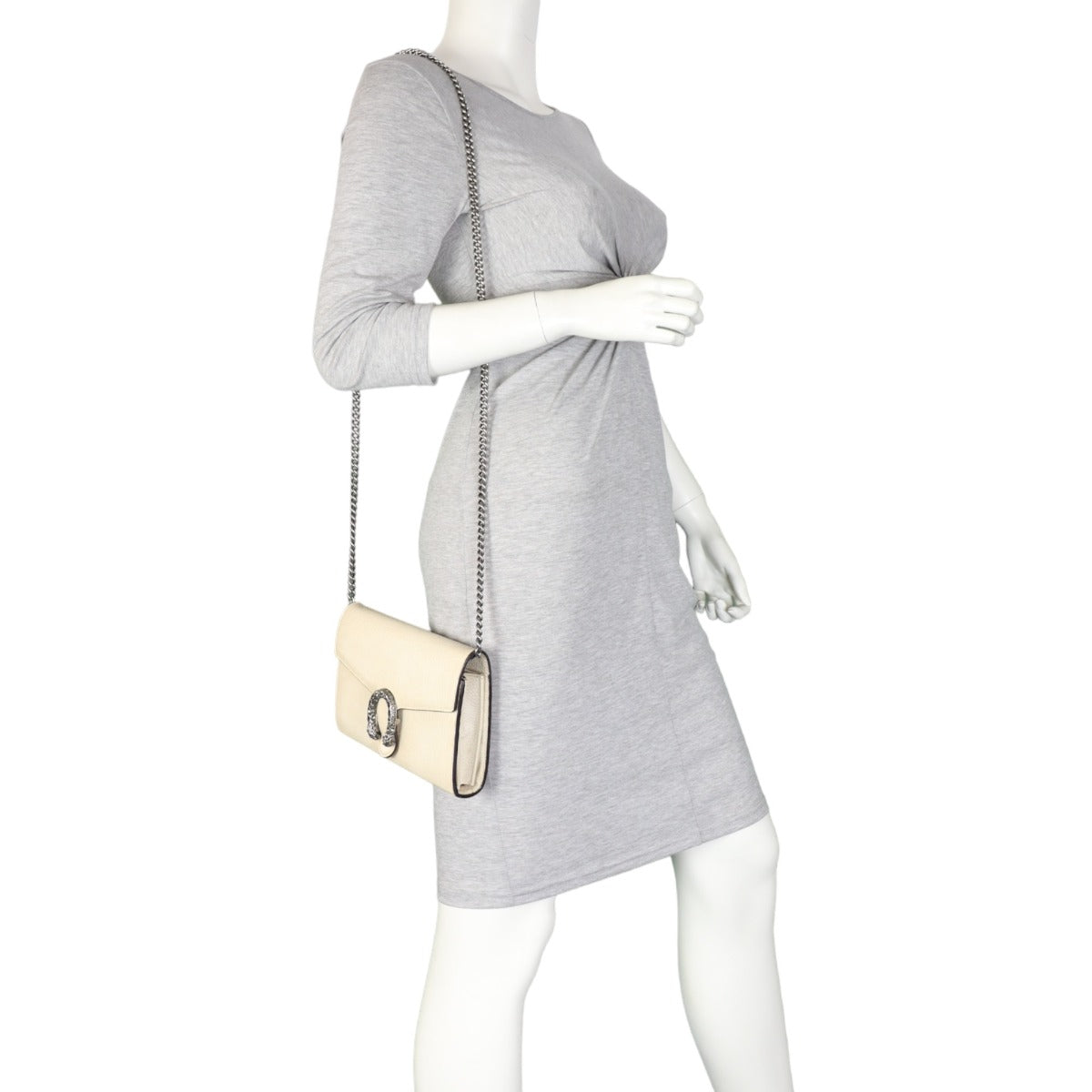 Gucci Dionysus Mini Leather Chain Wallet