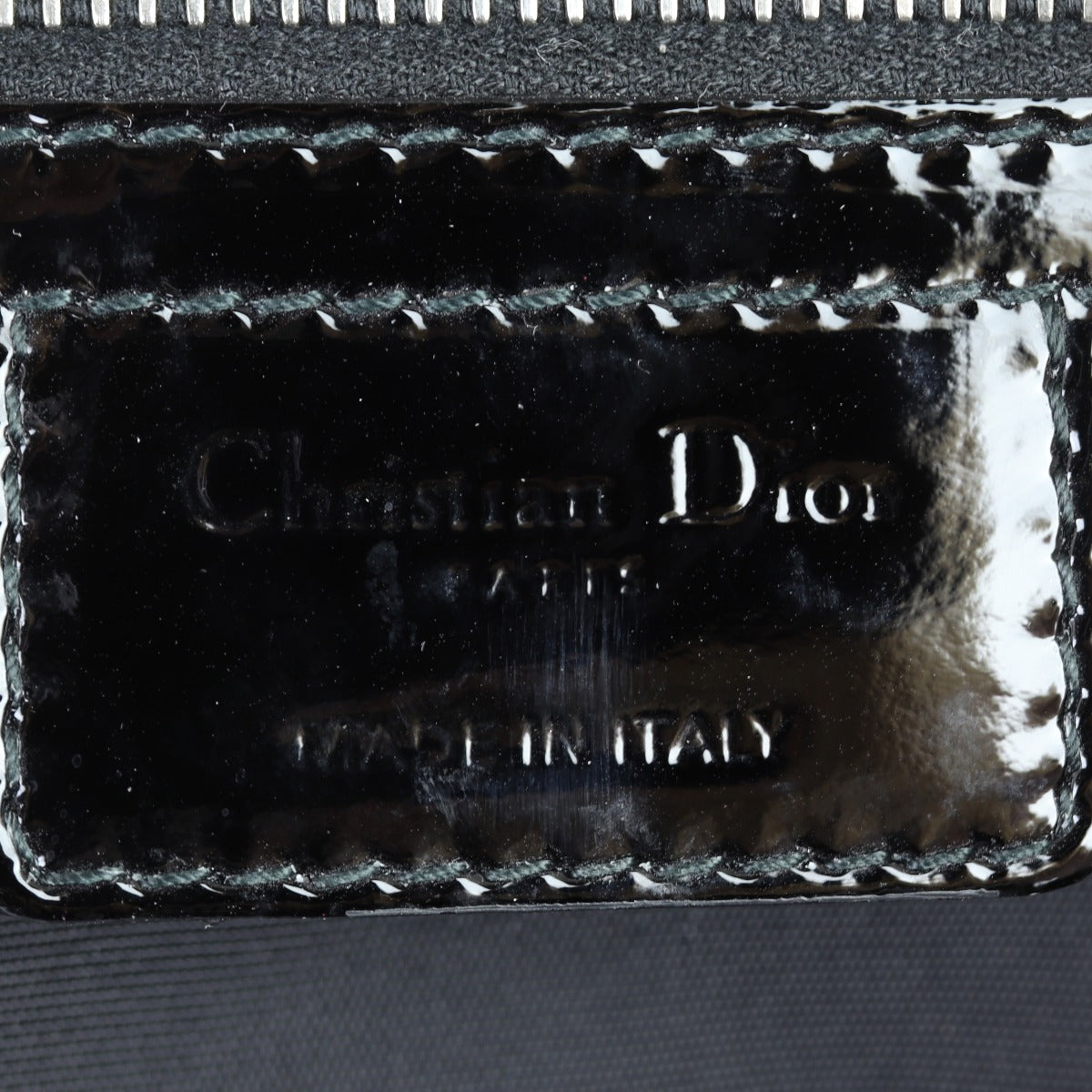 Dior Lady Dior Shopping Tote Interior Stamp