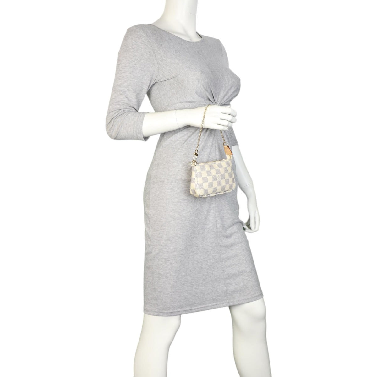 Louis Vuitton Mini Pochette Accessoires Damier Azur