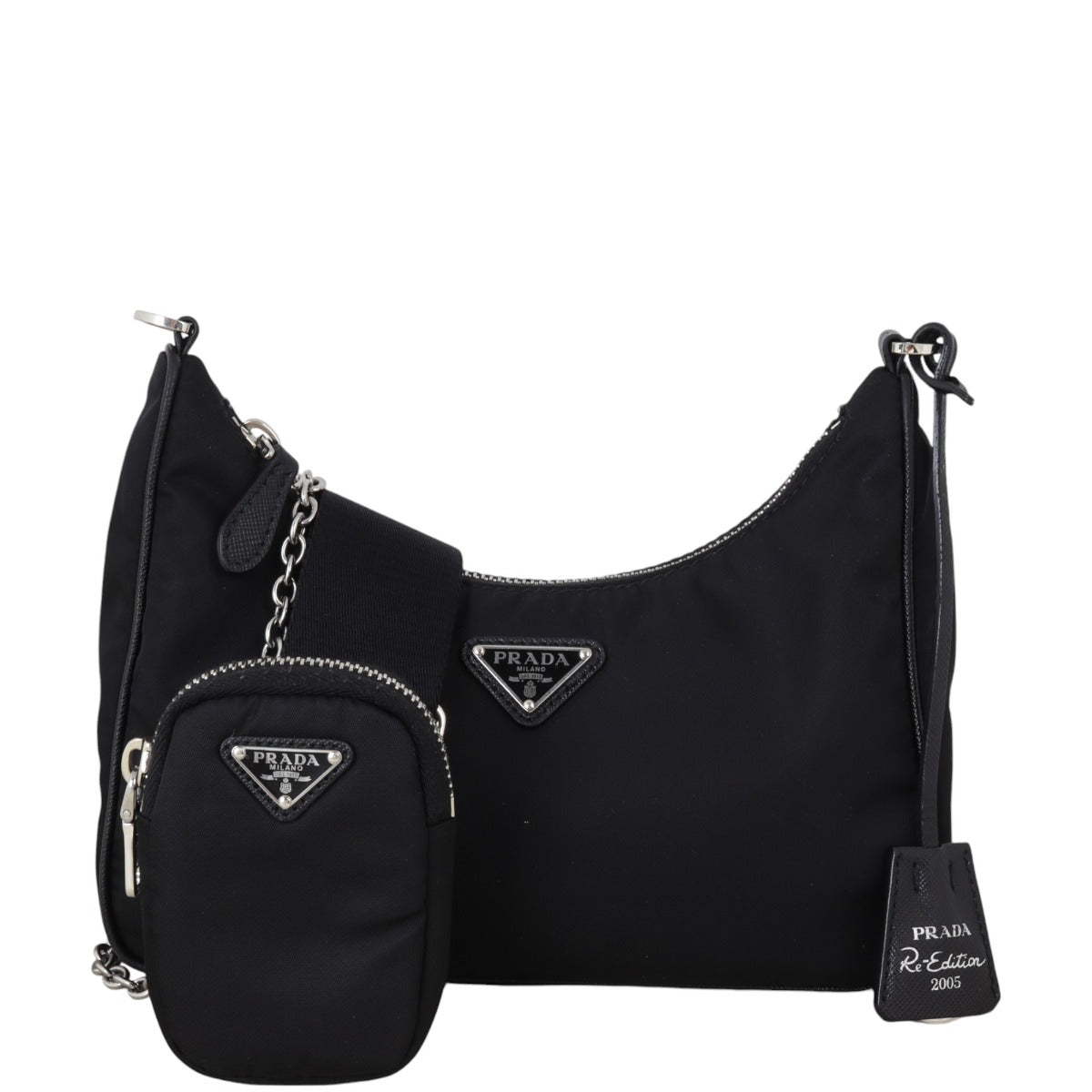 Prada Re-Edition 2005 Tessuto Shoulder Bag