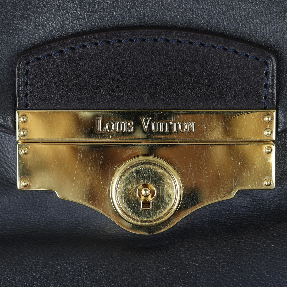 Louis Vuitton Sac Leather Duffle bag Hardware