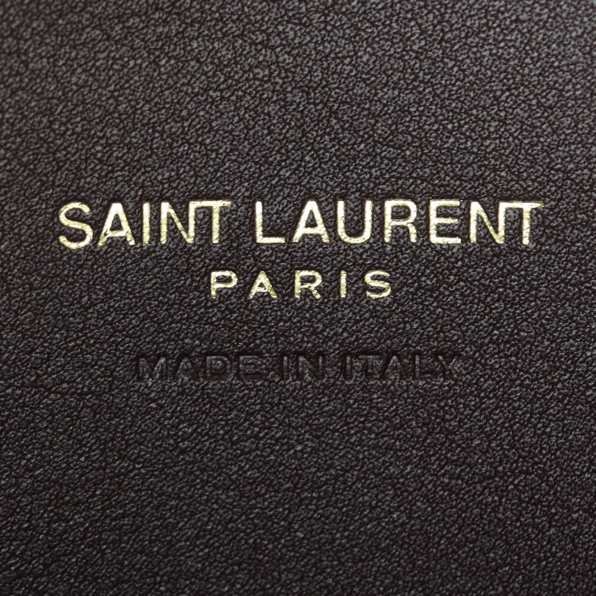 Saint Laurent Kaia Heart Embossed Crossbody Interior Stamp