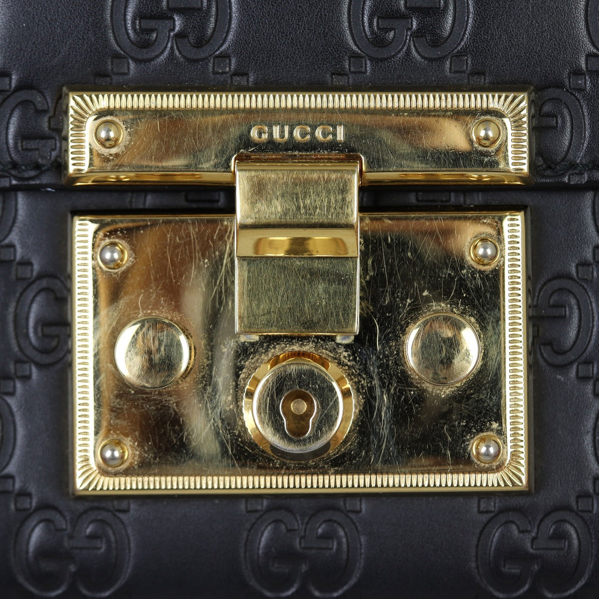 Gucci GG Padlock Small Shoulder Bag Hardware