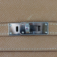 Hermes Kelly Classic Long Wallet Epsom Hardware