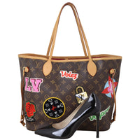 Louis Vuitton Neverfull MM Monogram Patches