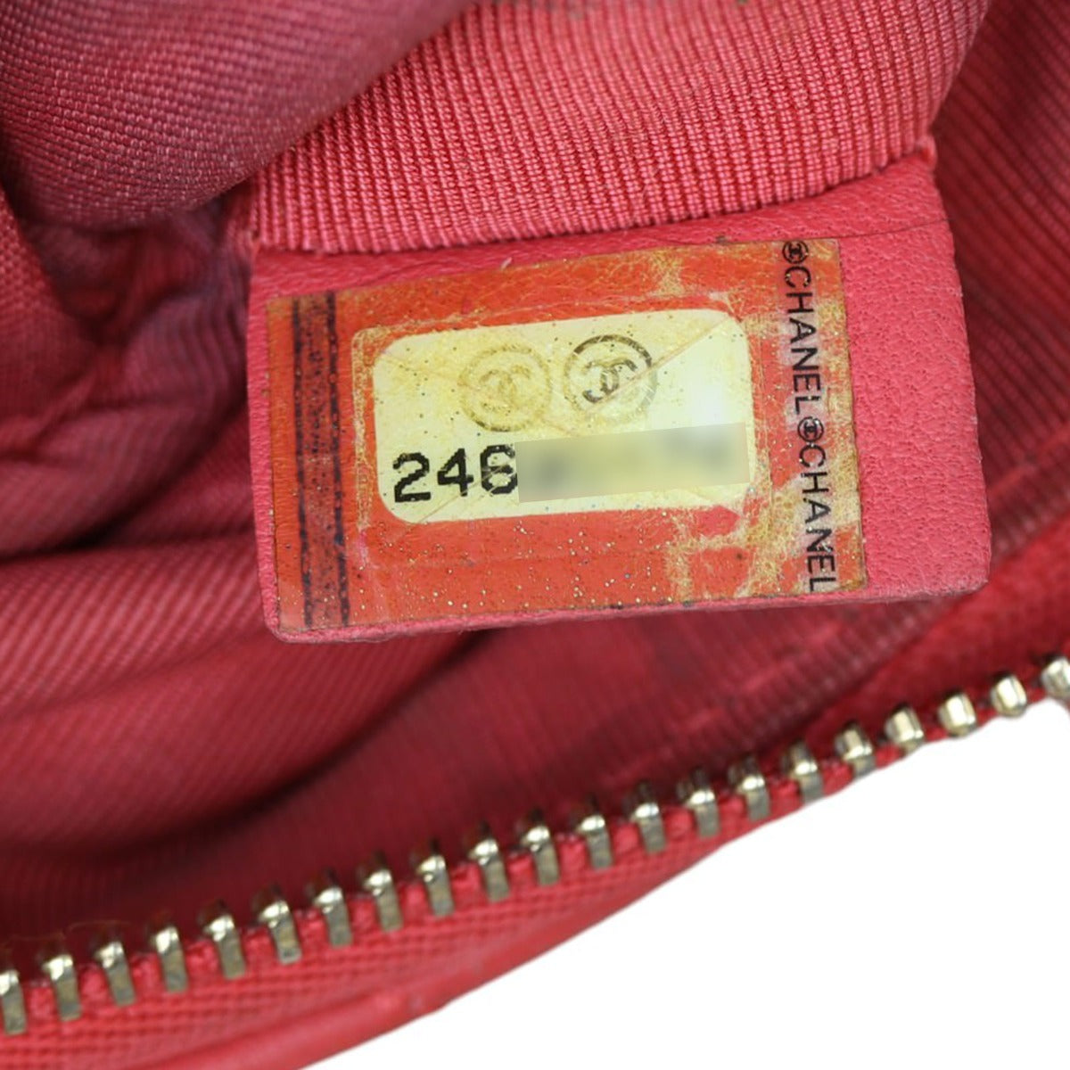 Chanel Classic O-Case Mini Chevron | Red