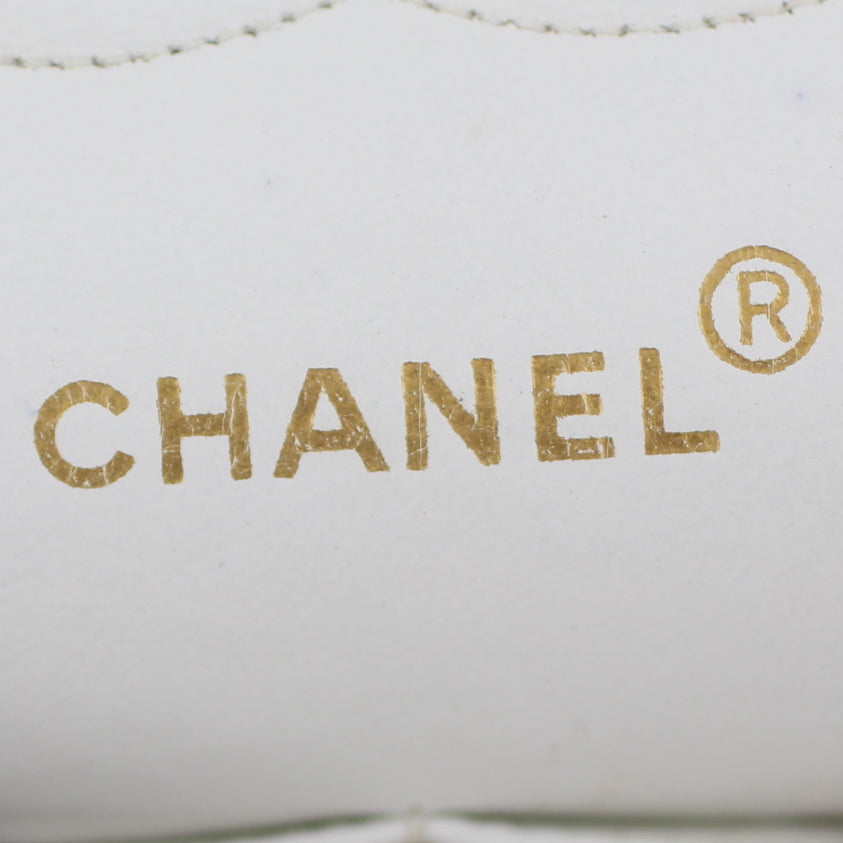 Chanel Vintage Classic Double Flap Medium Chanel Stamp