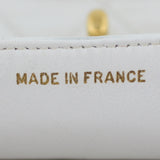 Chanel Vintage Classic Double Flap Medium Made in Stamp