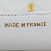 Chanel Vintage Classic Double Flap Medium Made in Stamp