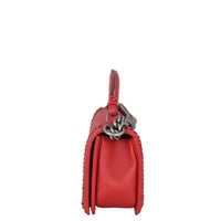 Chanel Boy Paris-Rome Chain Top Handle Old Medium | Red