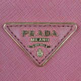 Prada Saffiano Lux Galleria Double Zip Tote Small Logo