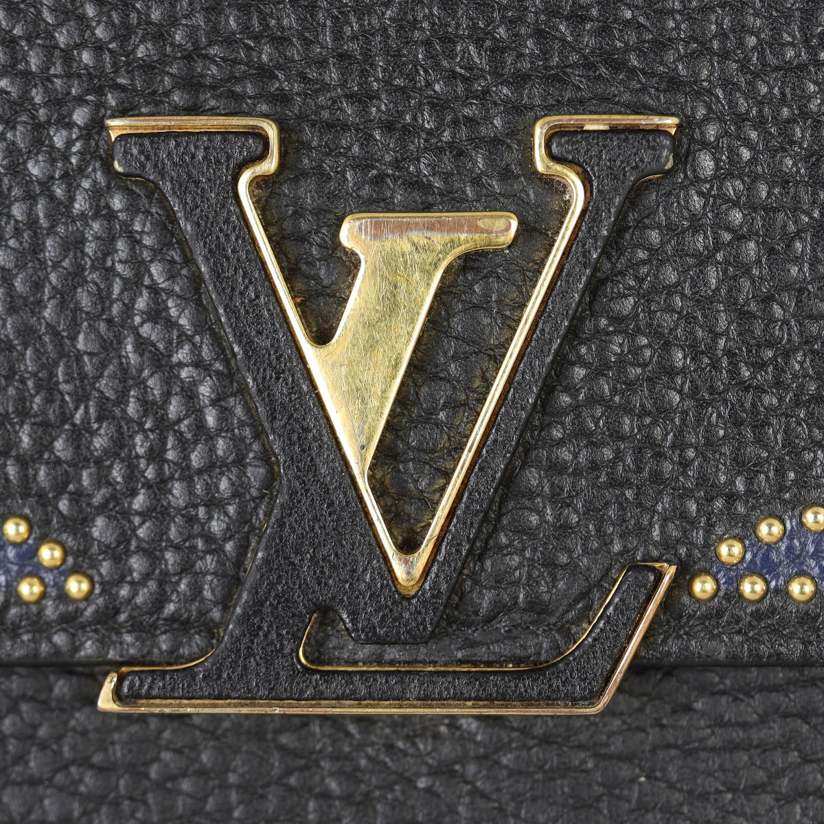 Louis Vuitton Capucines Taurillon Flower Wallet Hardware