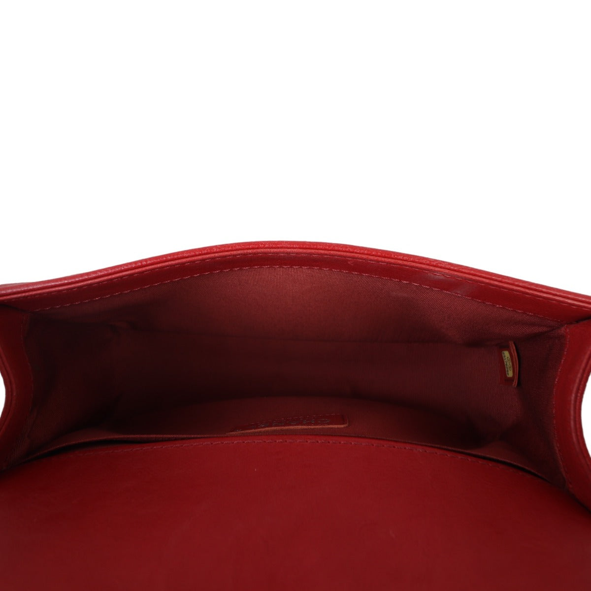 Chanel Boy Paris-Rome Chain Top Handle Old Medium | Red