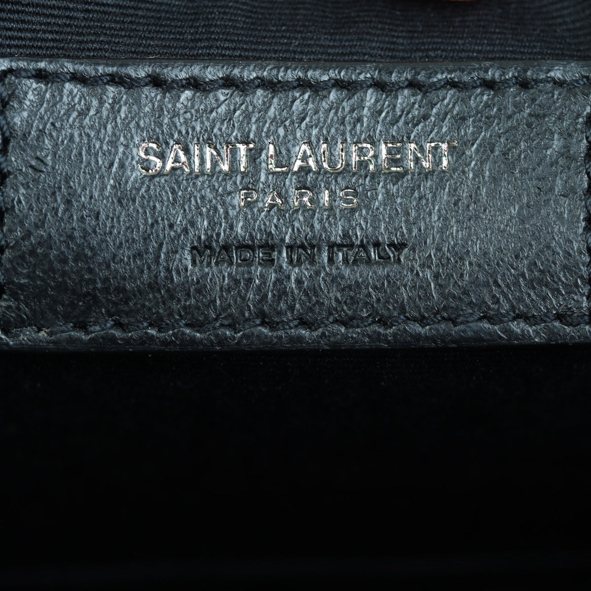 Saint Laurent Lou Camera Bag Interior Stamp