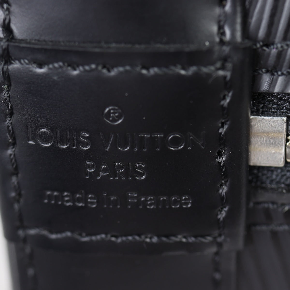 Louis Vuitton Alma PM Epi With Strap | Black SHW
