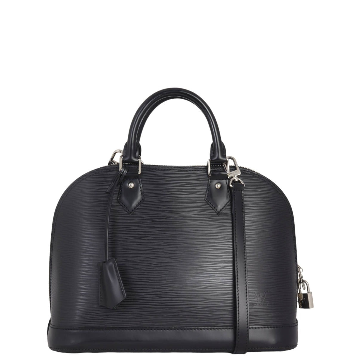 Louis Vuitton Alma PM Epi With Strap | Black SHW