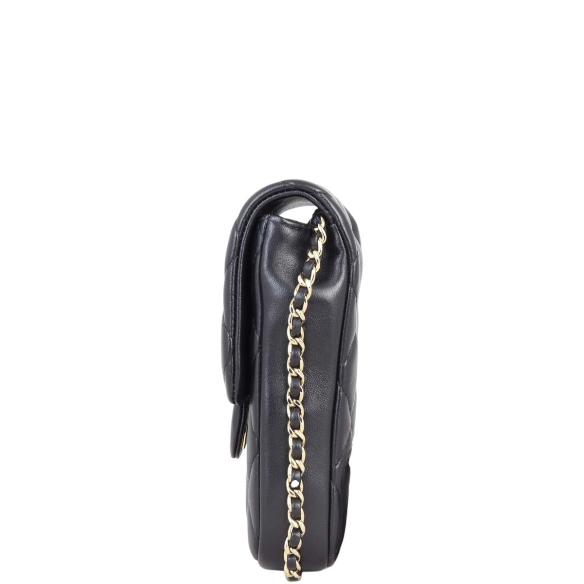 Chanel Phone Holder with Pearl Chain