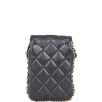 Chanel Phone Holder with Pearl Chain