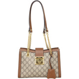 Gucci GG Supreme Small Padlock Tote