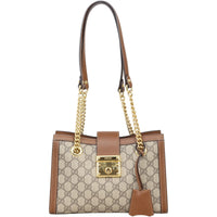 Gucci GG Supreme Small Padlock Tote