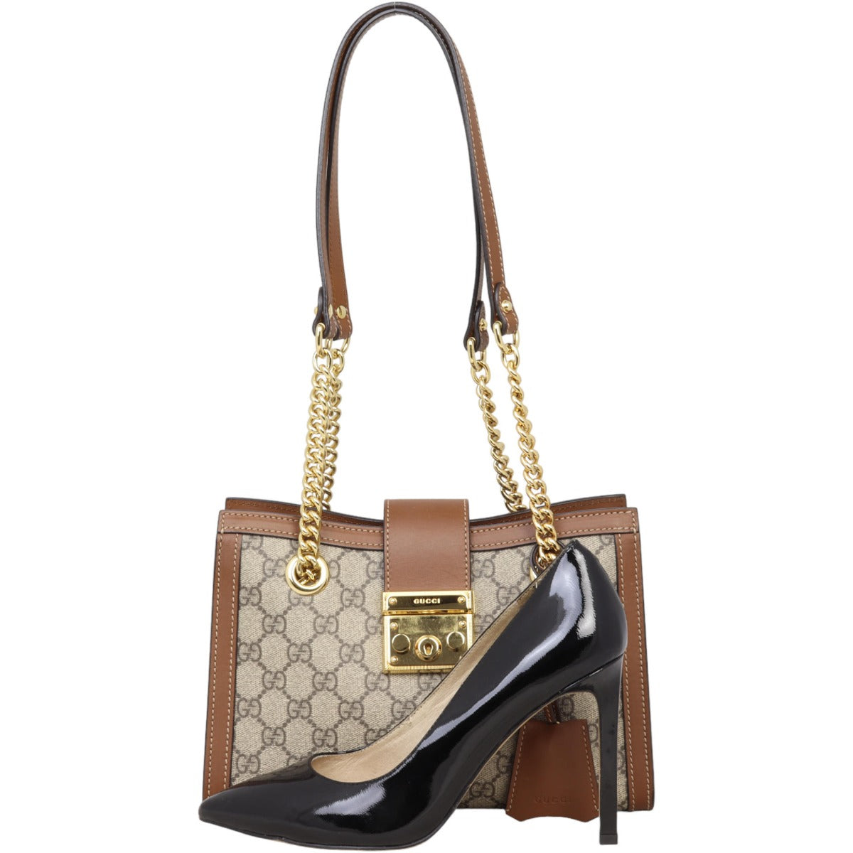 Gucci GG Supreme Small Padlock Tote