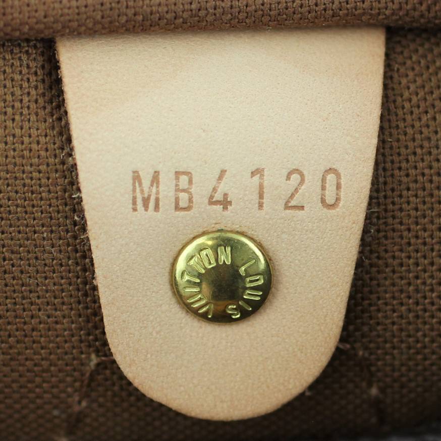 Speedy 25 Monogram code