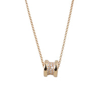 Bvlgari B.Zero1 18k Rose Gold Diamond Necklace