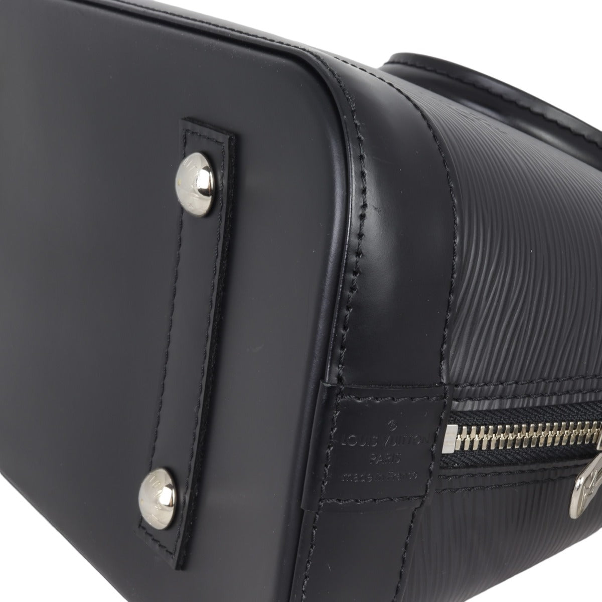 Louis Vuitton Alma PM Epi With Strap | Black SHW