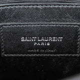 Saint Laurent Kate Tassel Chain Bag Small Croc-Embossed Interior Stamp