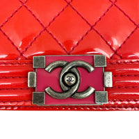 Chanel Boy Mini Patent Hardware
