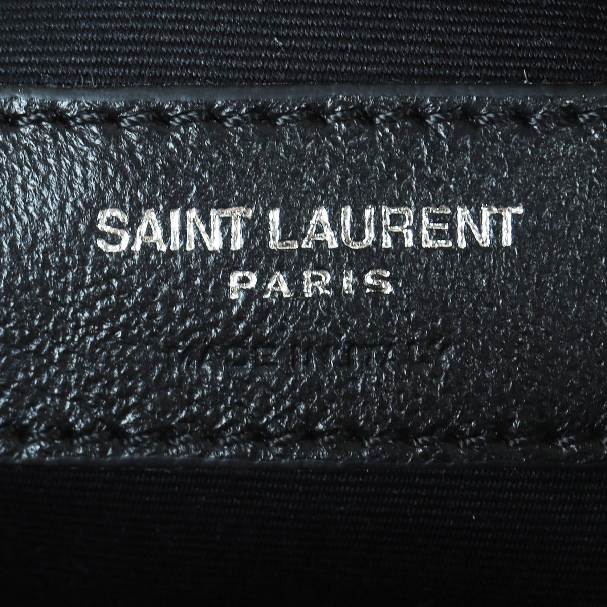 Saint Laurent Loulou Medium (silver hardware) Interior Stamp