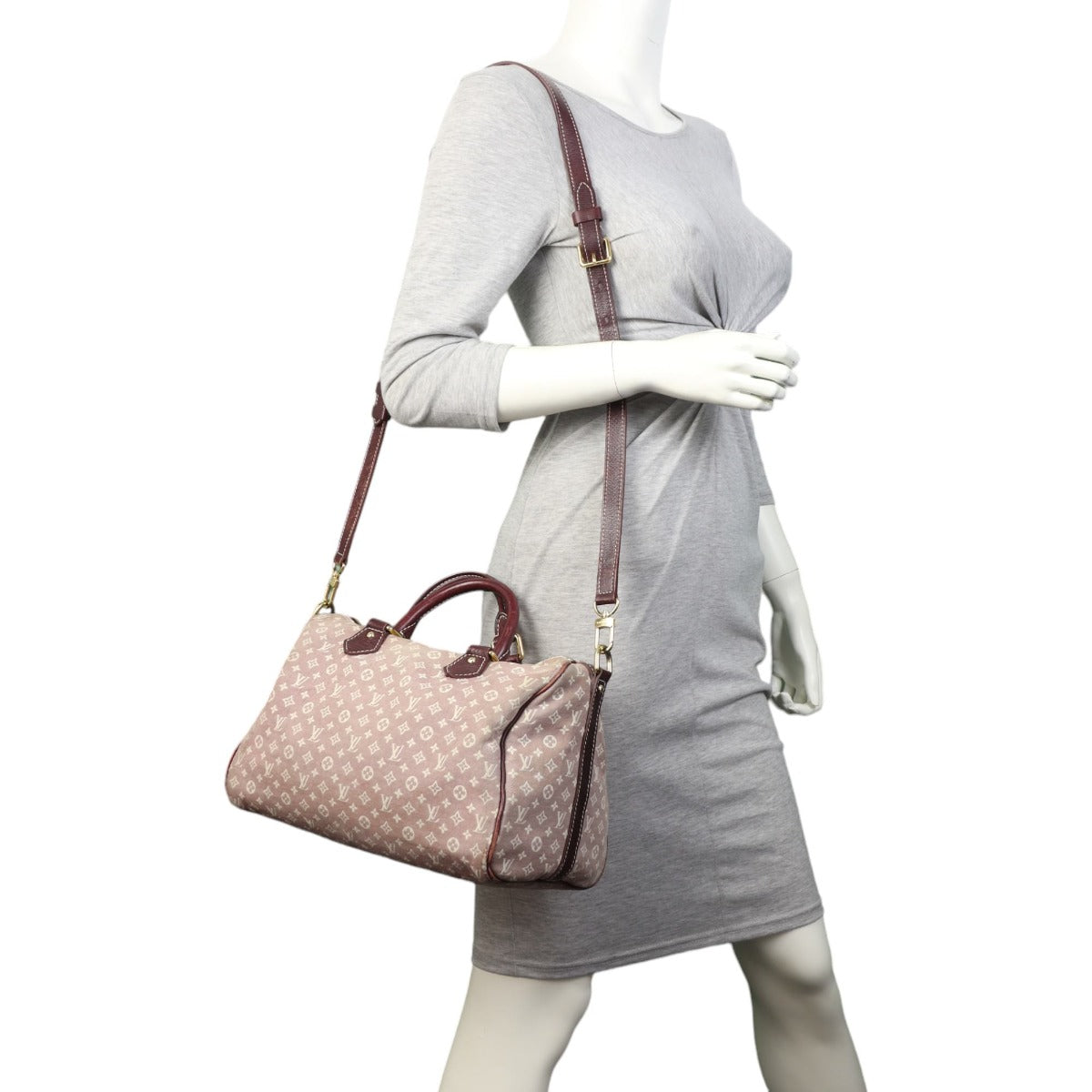 Louis Vuitton Speedy 30 Bandouliere Mini Lin