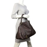 Louis Vuitton Artsy MM Monogram Empreinte | Brown