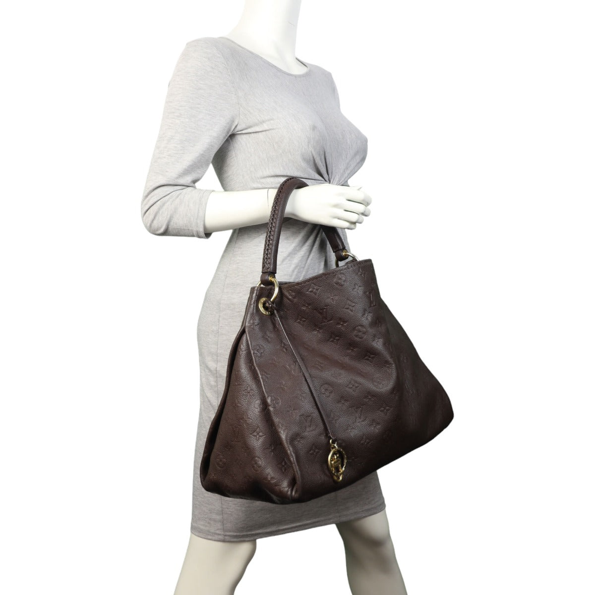 Louis Vuitton Artsy MM Monogram Empreinte | Brown