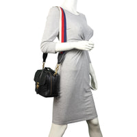 Gucci GG Marmont Zip Around Top Handle Camera Bag Small