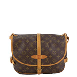 Louis Vuitton Saumur 30 back
