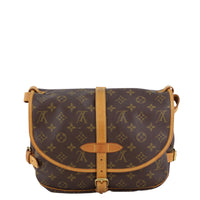 Louis Vuitton Saumur 30 back