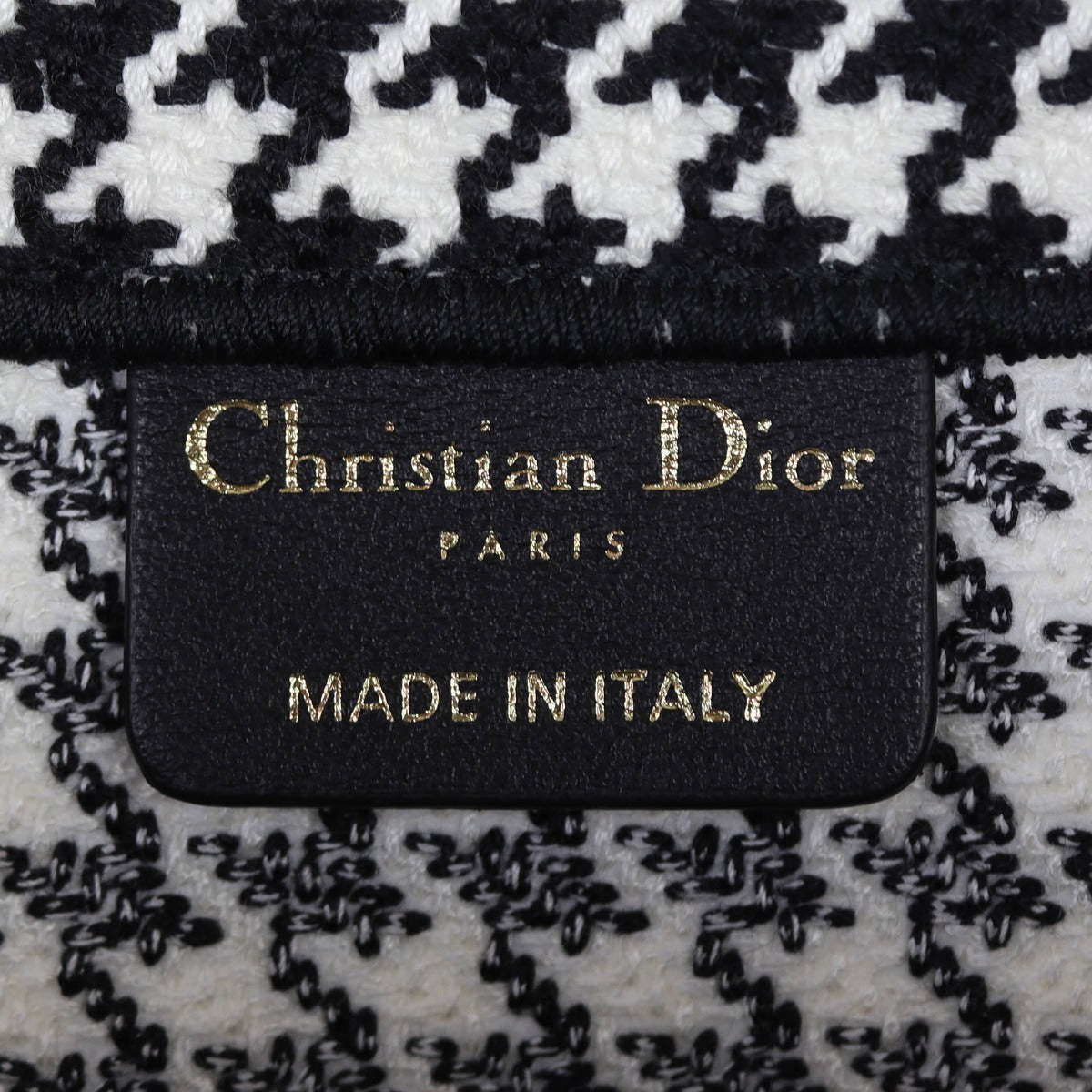 Dior Book Tote Medium Interior Stamp