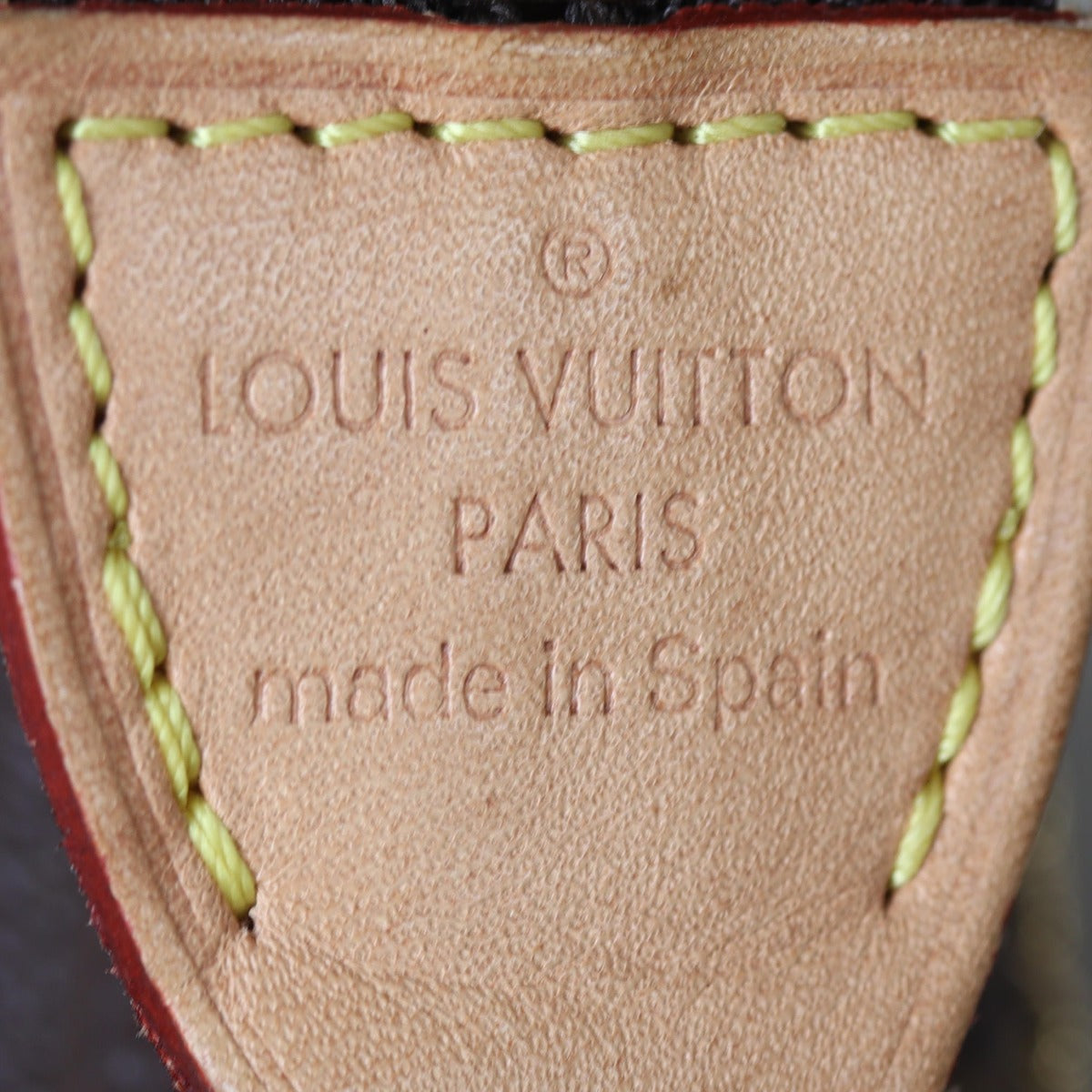 Louis Vuitton Mini Pochette Accessoires Monogram with Strap Interior Stamp