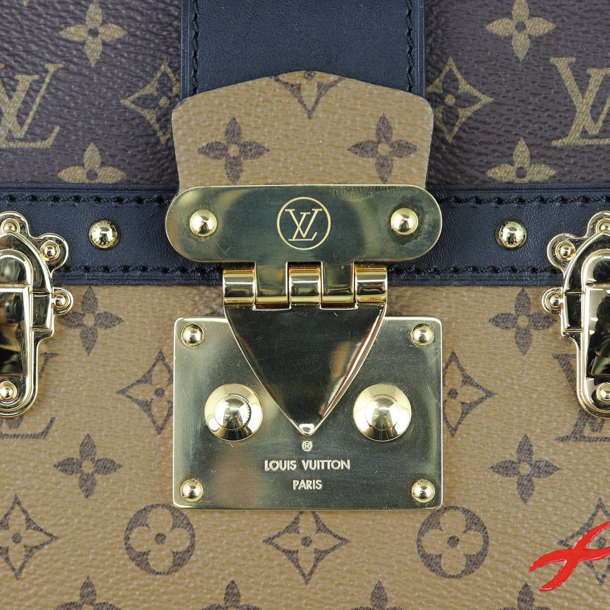 Louis Vuitton Trunk Clutch Monogram Reverse Hardware