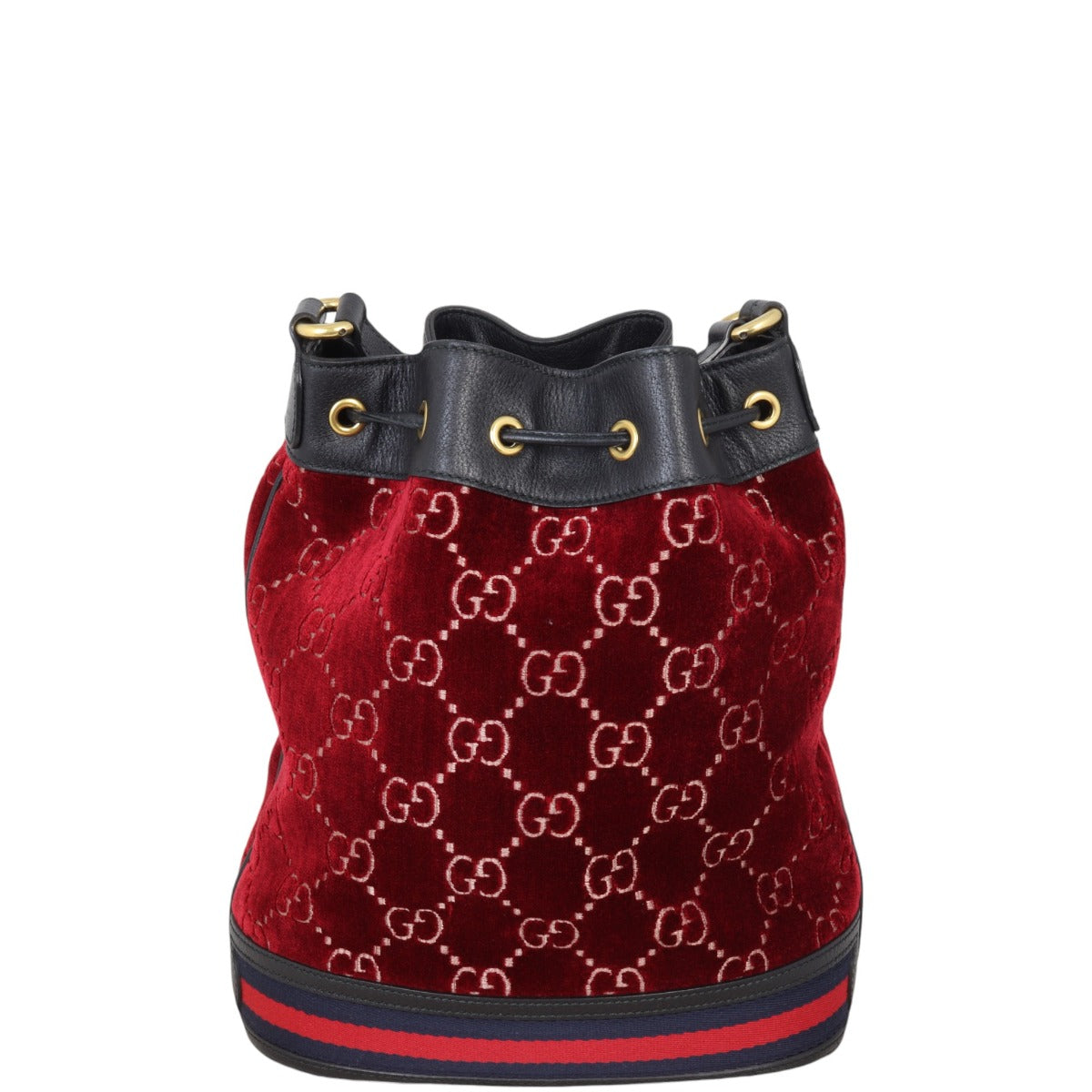Gucci Ophidia GG Bucket Bag Velvet