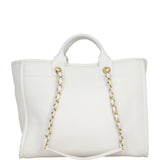 Chanel Deauville Leather Tote Medium