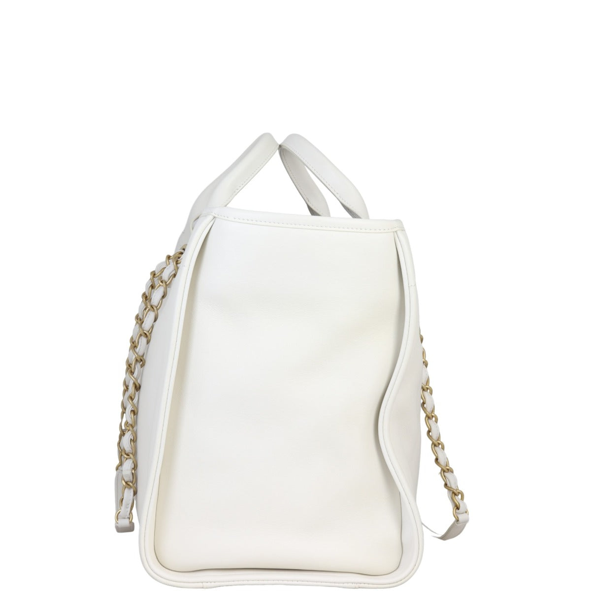 Chanel Deauville Leather Tote Medium