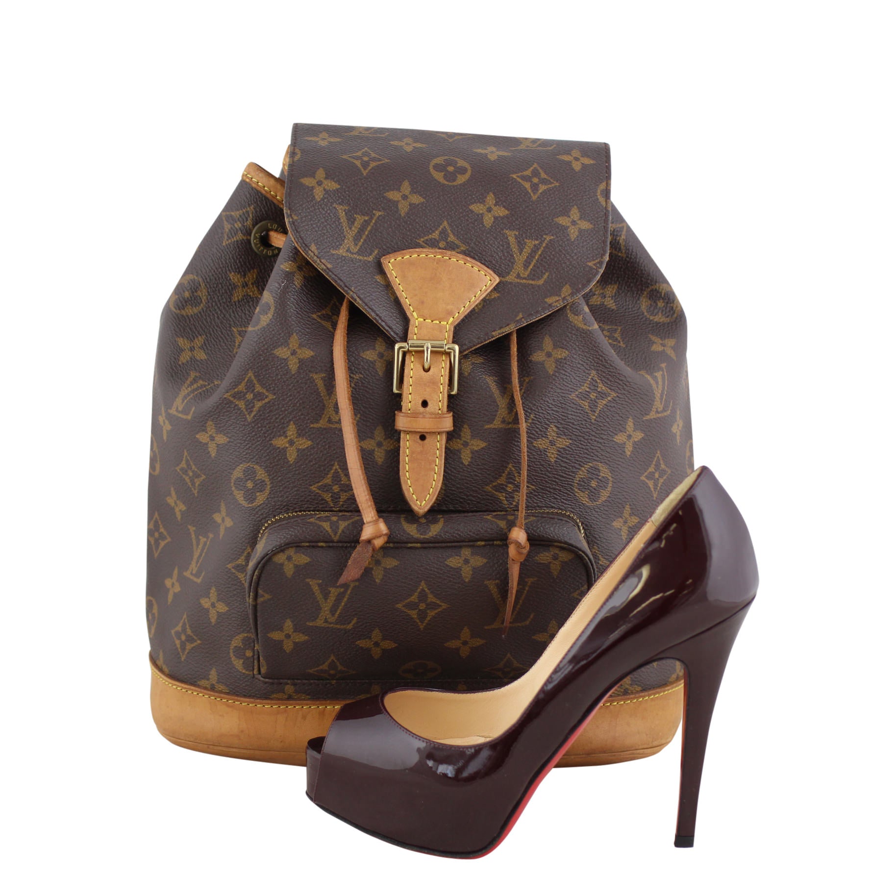 Louis Vuitton Montsouris MM Monogram shoe