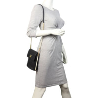 Chanel About Pearls Flap Hobo Small