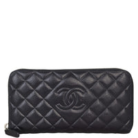 Chanel Classic Long Zipped Wallet | Black