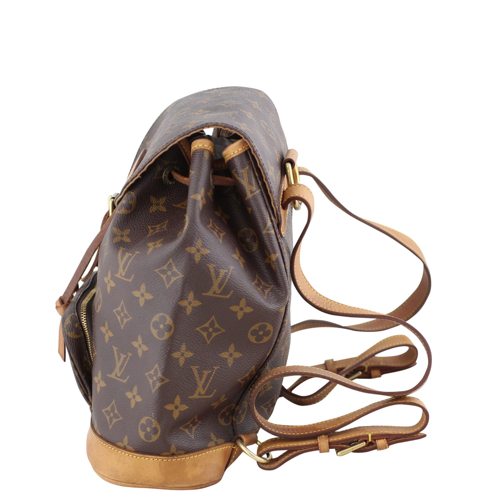 Louis Vuitton Montsouris MM Monogram side