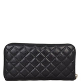 Chanel Classic Long Zipped Wallet | Black