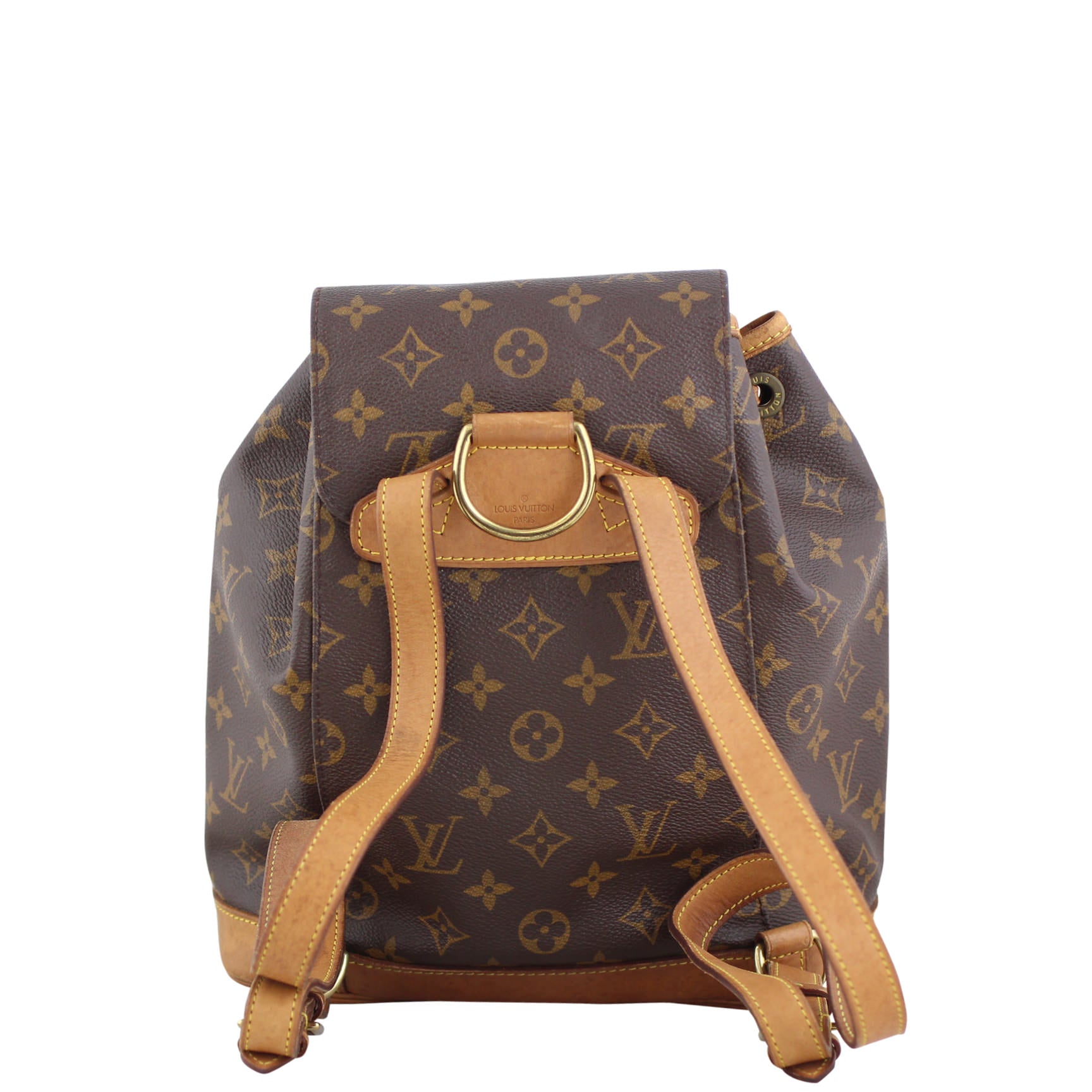 Louis Vuitton Montsouris MM Monogram back